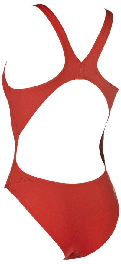 W Solid Swim Tech High red/white