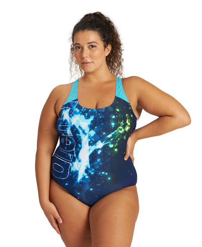 W Vibration Swim Pro One Piece Plus navy-martinica