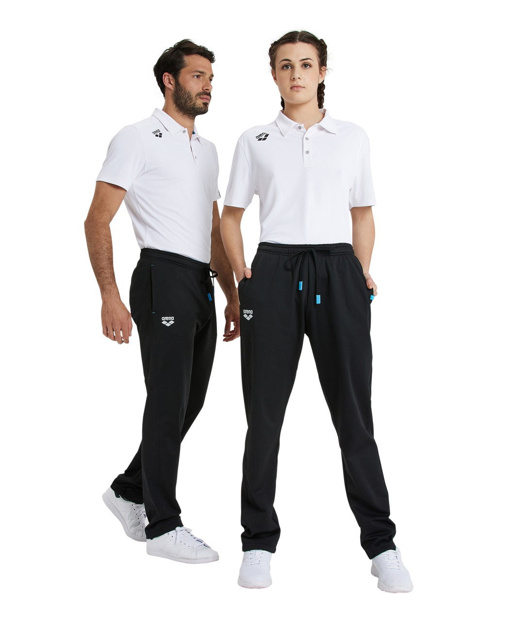 Team Pant Solid Knitted Poly black