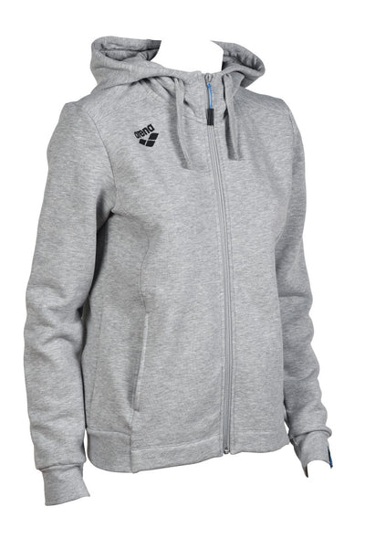 W Team Hooded Jacket Panel heather-grey