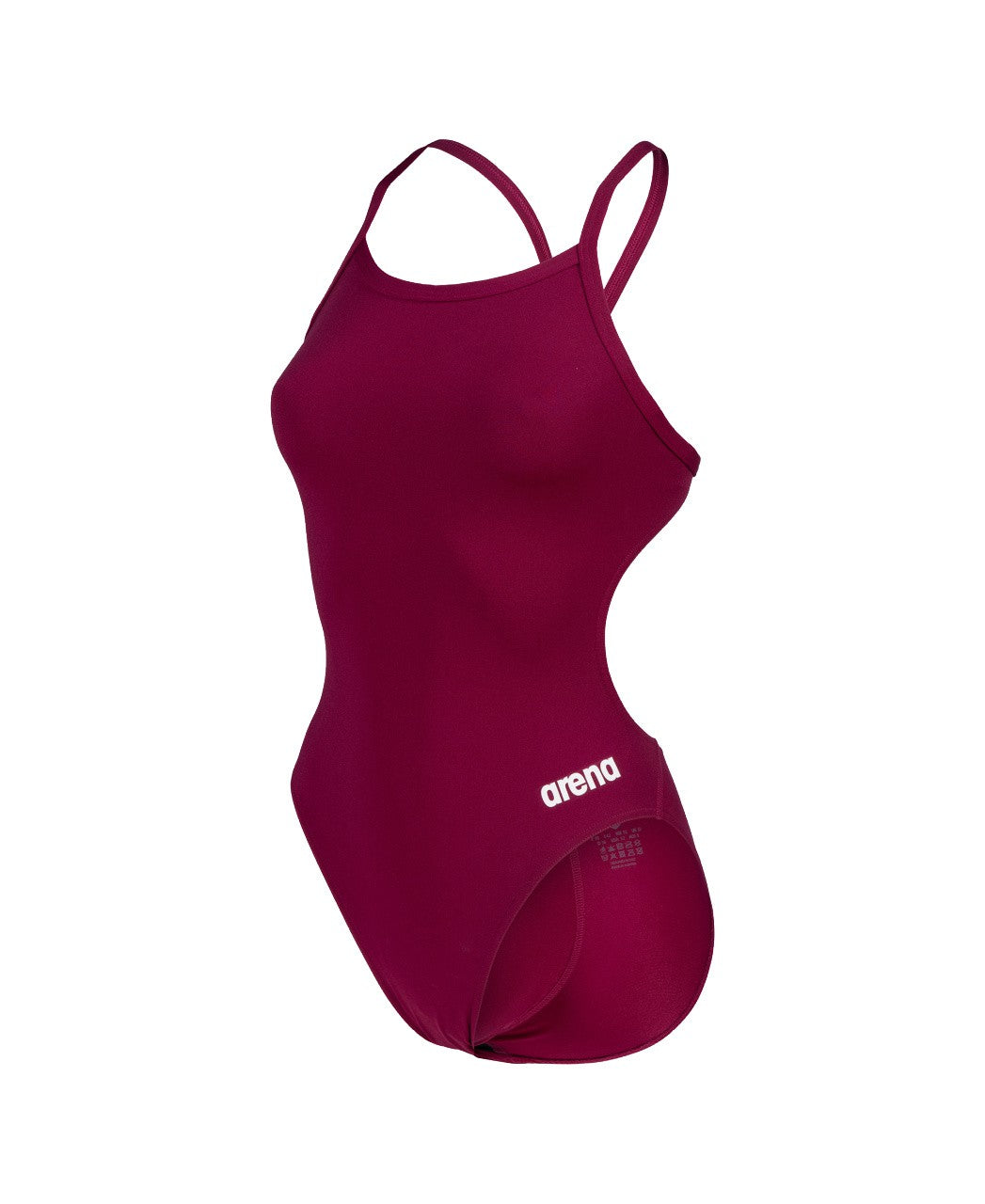 W Team Swimsuit Challenge Solid redfandango-white