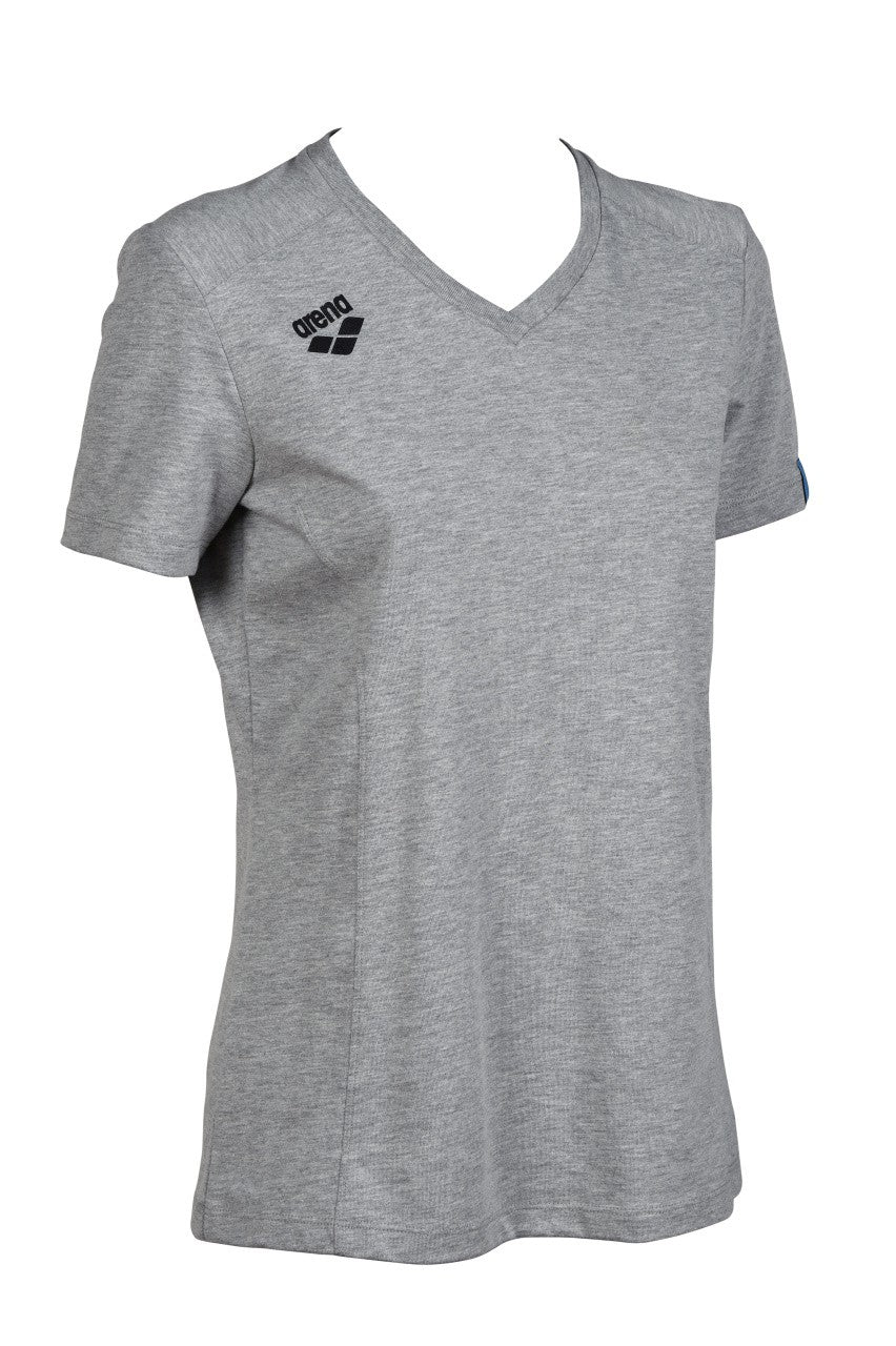 W Team T-Shirt Panel heather-grey