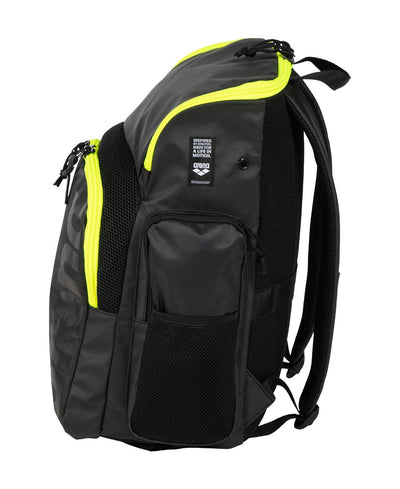 Spiky III Backpack 35 darksmoke-neonyellow