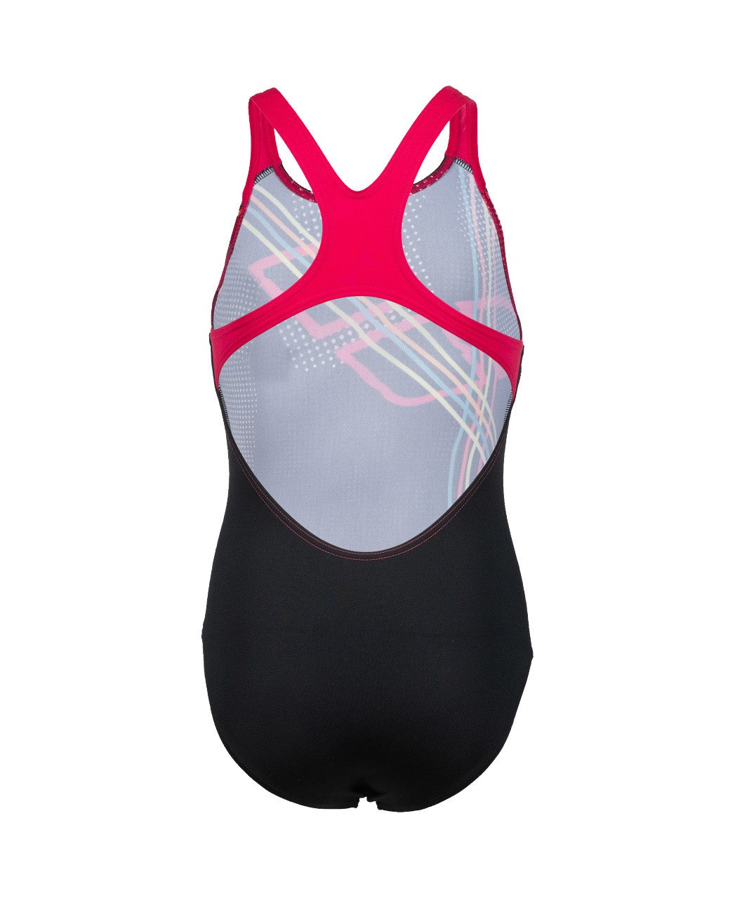 G Swimsuit Swim Pro Back Placement black-rose