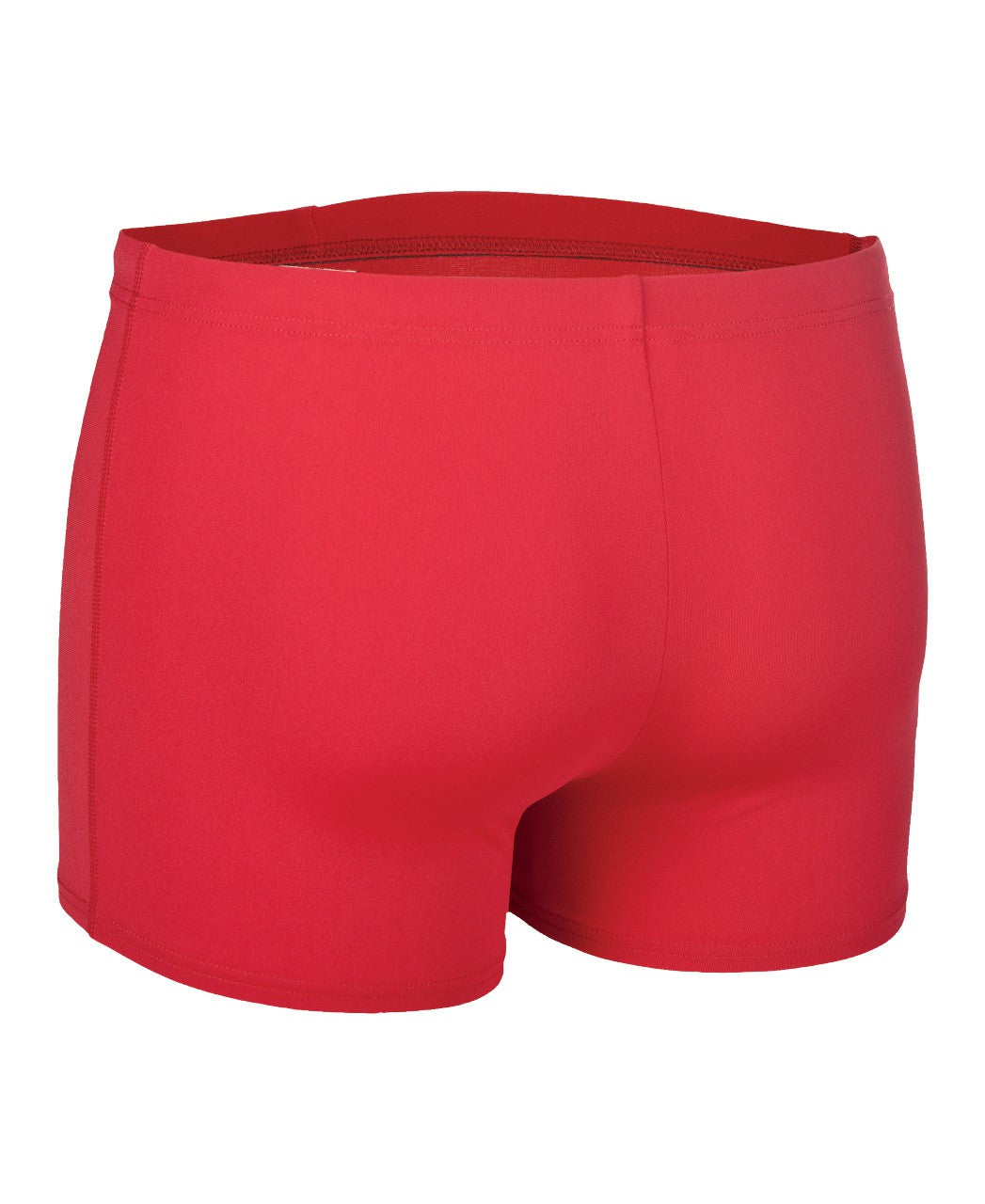 M Team Swim Short Solid red-white