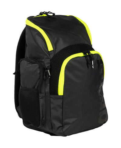 Spiky III Backpack 35 darksmoke-neonyellow