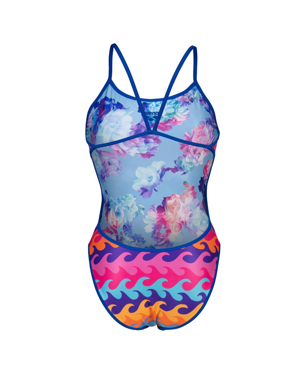 W Swimsuit Challenge Back Reversible Ao neonblue