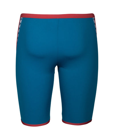 Men Icons Swim Jammer Solid blue-cosmo-astro-red