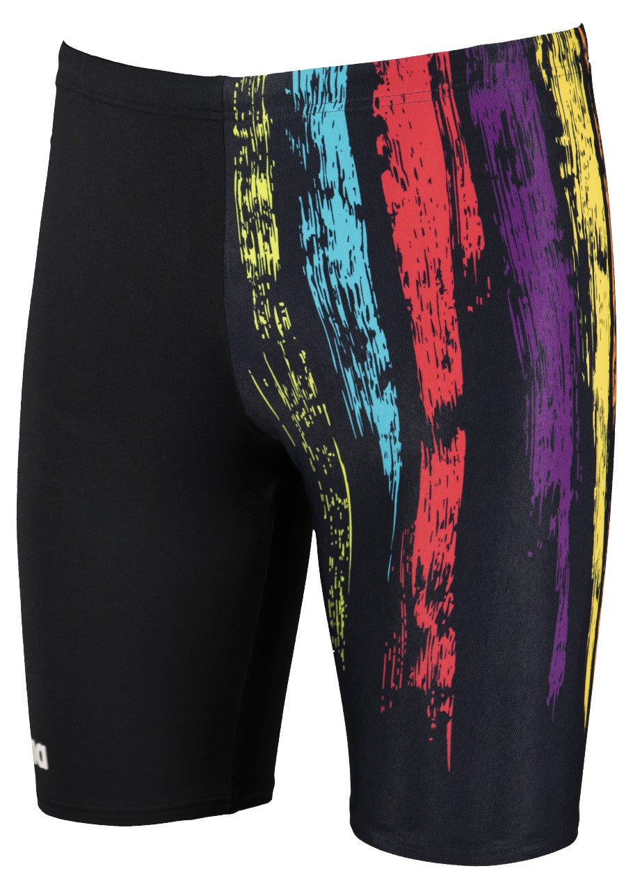 M Team Painted Stripes Jammer black-multi