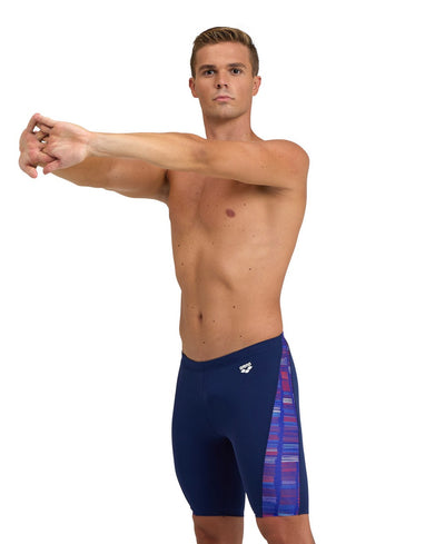 M Slow Motion Swim Jammer navy-neonblue