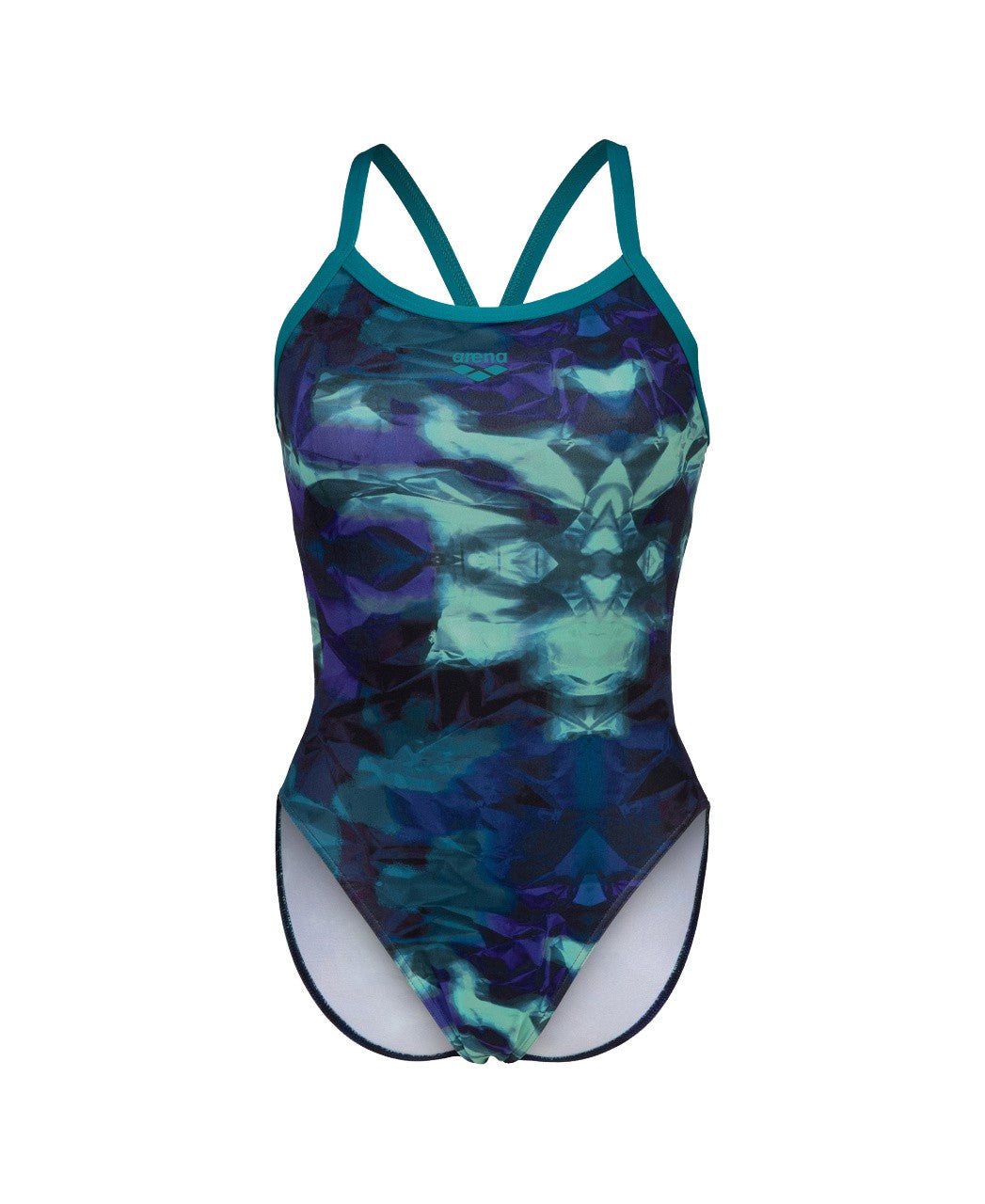 W Hero Camo Swimsuit Challenge Back greenlake/multi