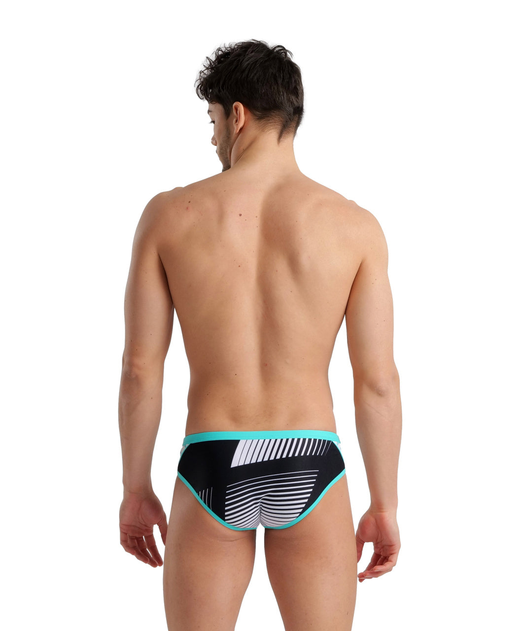 M Icons Swim Briefs Logo blue-diamond