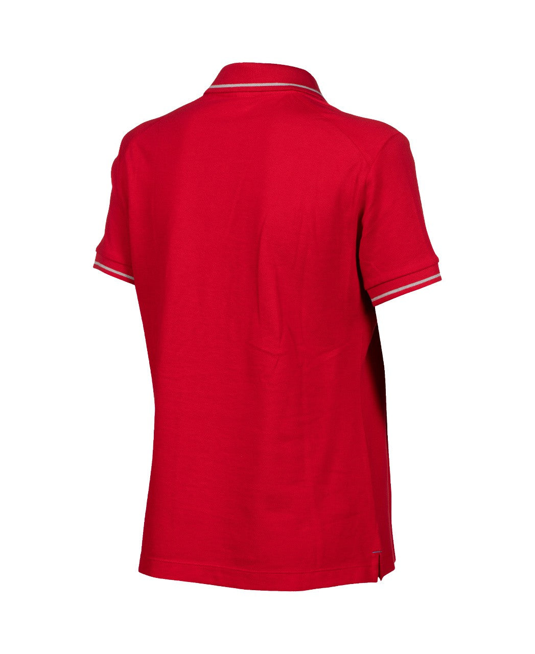 W Team Poloshirt Solid Cotton red