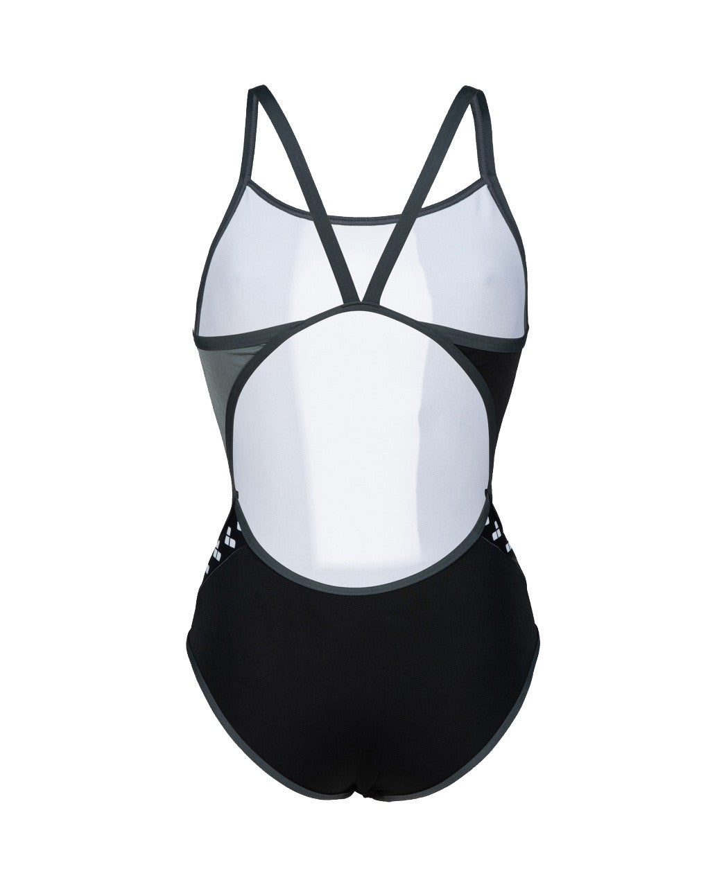 W Arena Icons Swimsuit Super Fly B Panel black-asphalt