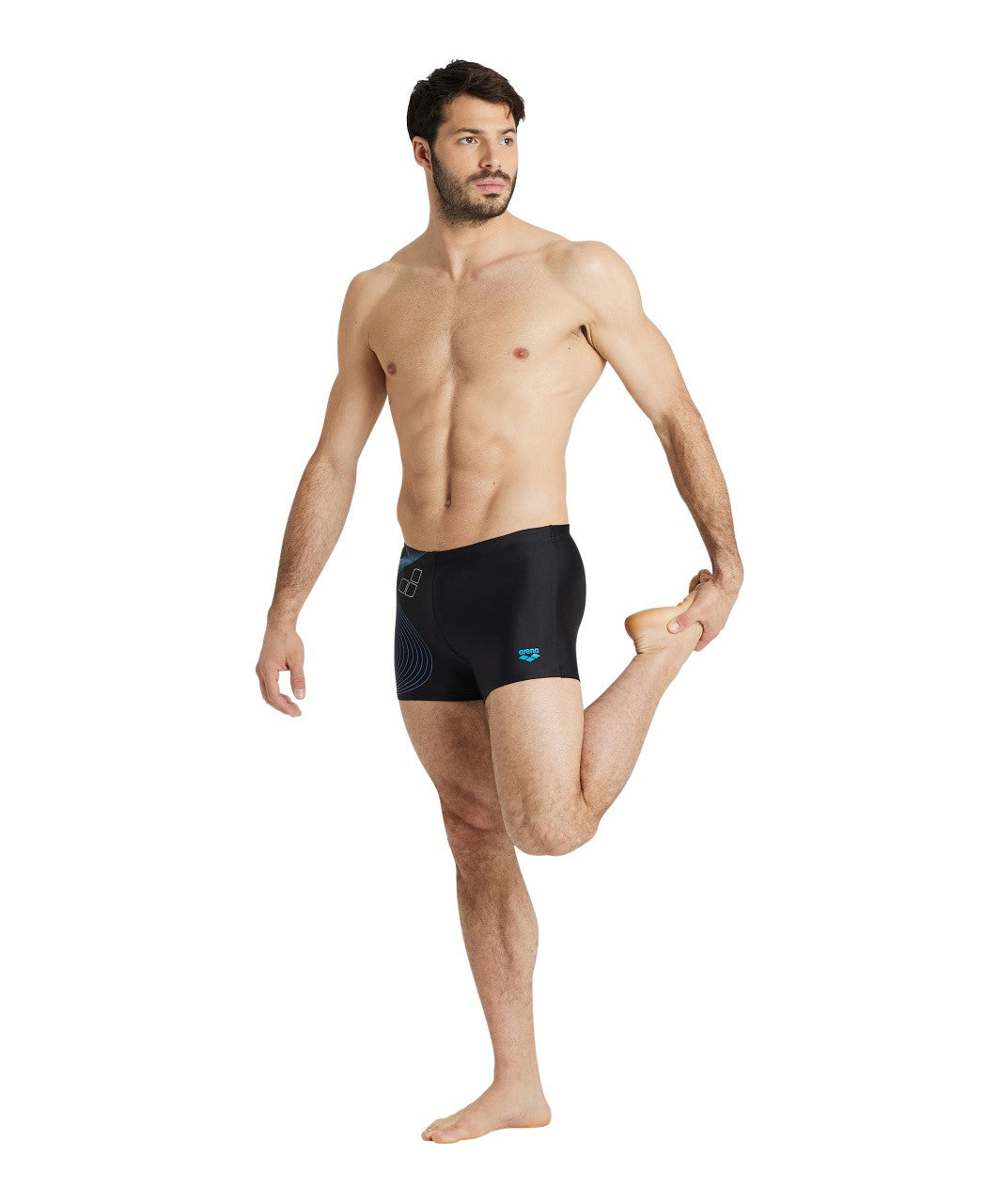 M Swim Short Graphic black