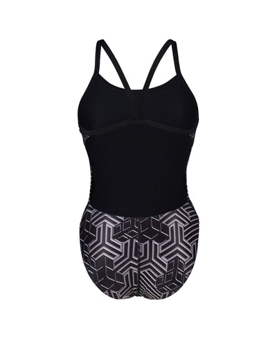 W Kikko Pro Swimsuit Lightdrop Back black-multi