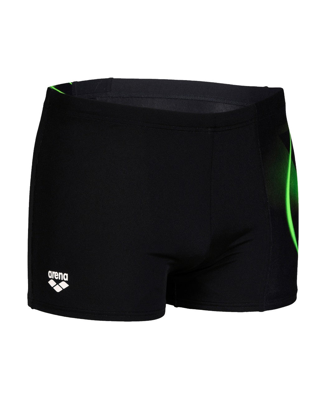 M Swim Short Placement black-green