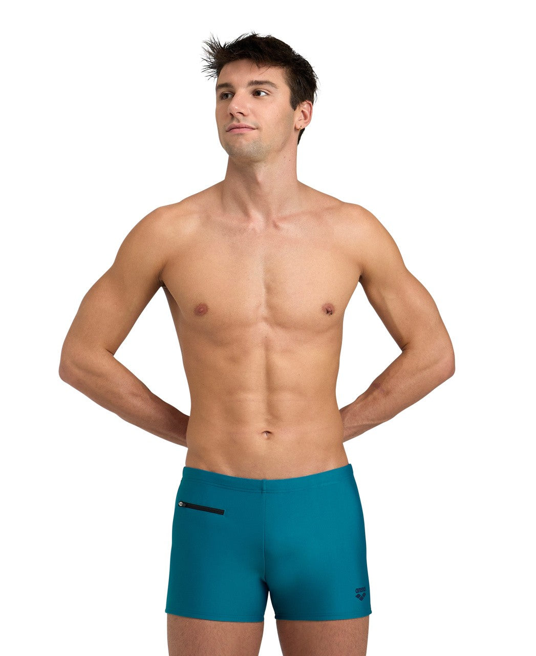 M Zip Swim Short deepteal