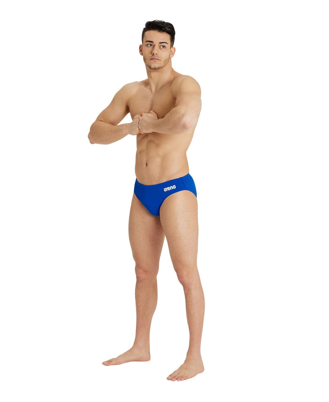 M Team Swim Briefs Solid royal-white